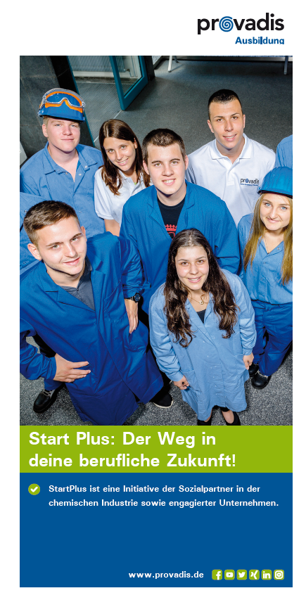 Flyer Start Plus - Berufsvorbereitung Flyer Start Plus